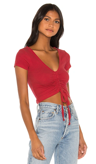Shop Allsaints Rina Top In Red