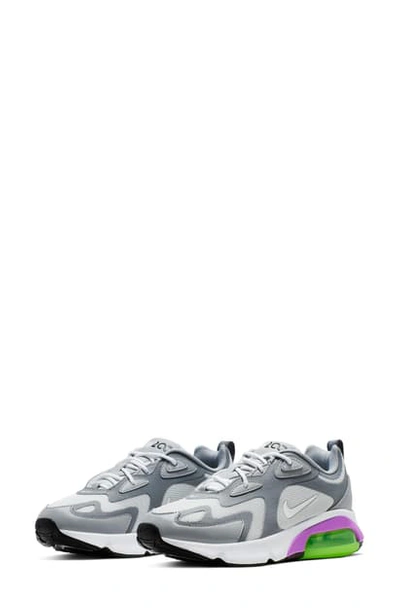 Shop Nike Air Max 200 Sneaker In Platinum/ White/ Grey/ Grey