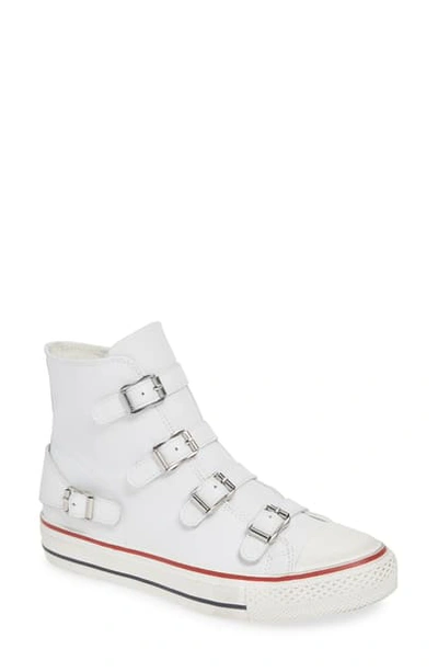 Shop Ash 'virgin' Sneaker In White/ White