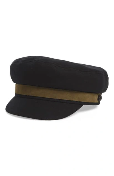 Shop Rag & Bone Wool Blend Fisherman Cap In Blk