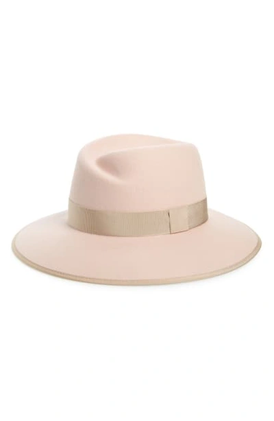 Shop Rag & Bone Zoe Wool Fedora In Blossom