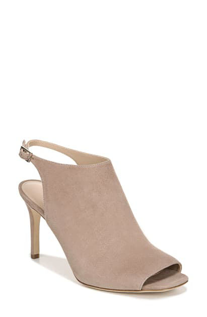 via spiga peep toe booties