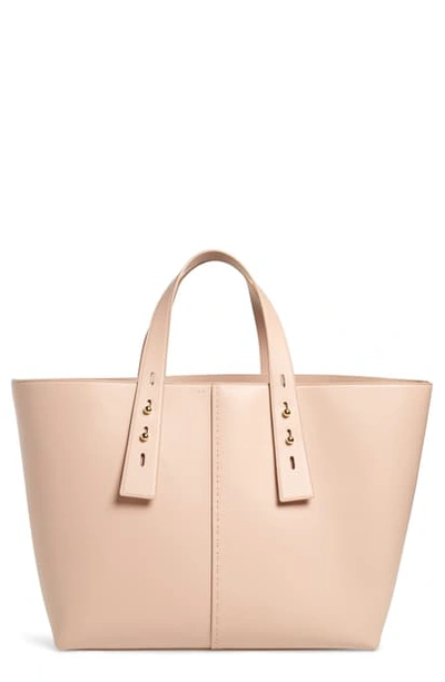 Shop Frame Les Second Large Tote In Soft Pink