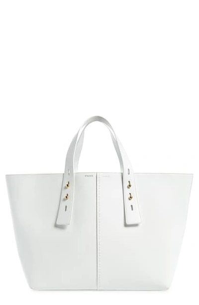 Shop Frame Les Second Large Tote In Blanc