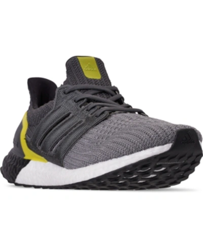 Shop Adidas Originals Adidas Men's Ultraboost Running Sneakers From Finish Line In Grey Three F17/grey Six/c