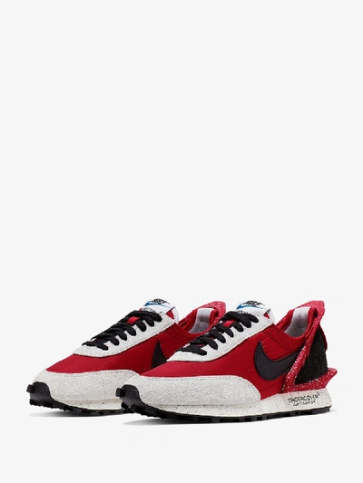 Shop Nike X Undercover Red, Beige And Black Daybreak Sneakers