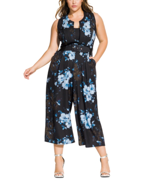 city chic plus size jumpsuit
