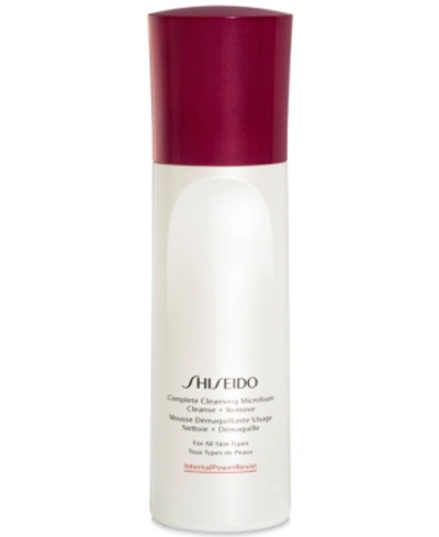 Shop Shiseido Complete Cleansing Microfoam, 6-oz.