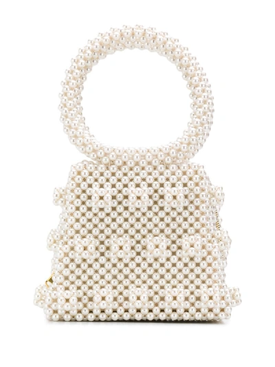 Shop Shrimps Small Dante Tote Bag - Neutrals