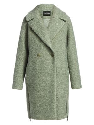 armani grey coat