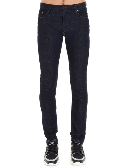 Shop Fendi Jeans In Blue