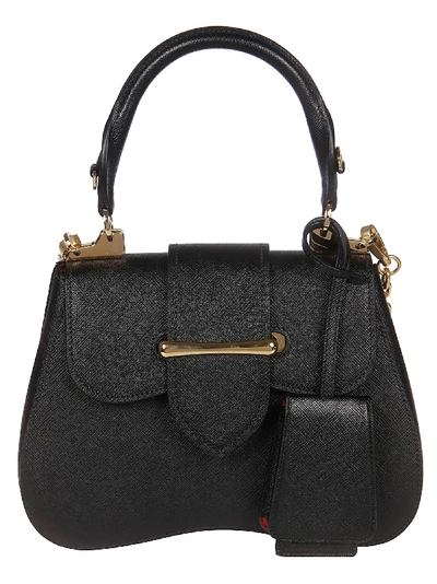 Shop Prada Sidonie Tote In Black