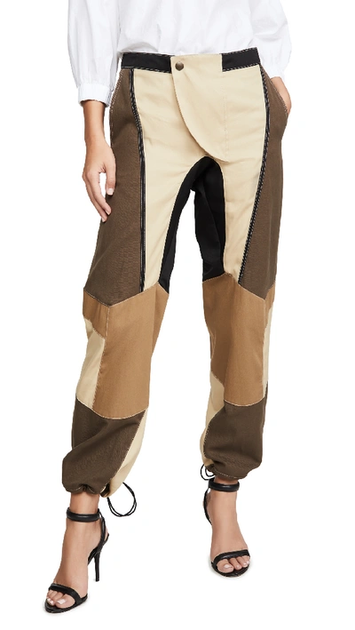 Shop Tre By Natalie Ratabesi The Hera Pants In Neutral Multi