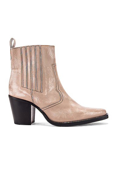 ganni western boots