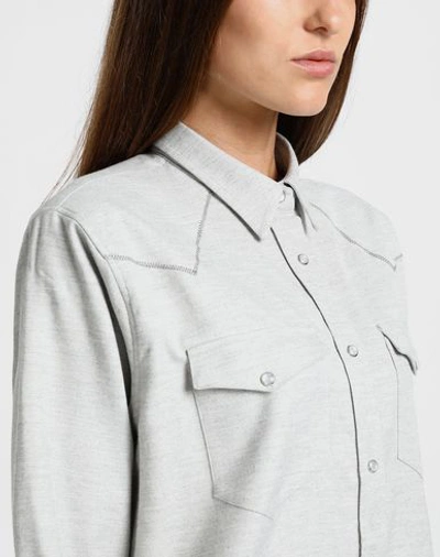 Shop 8 By Yoox Shirts In Light Grey