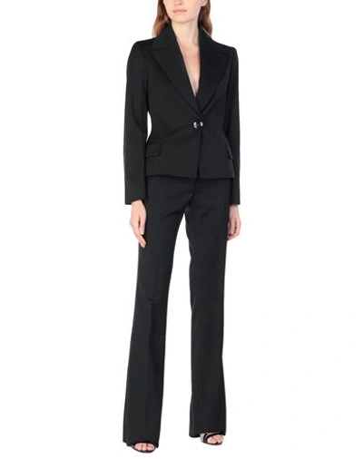 Shop Versace Suit In Black