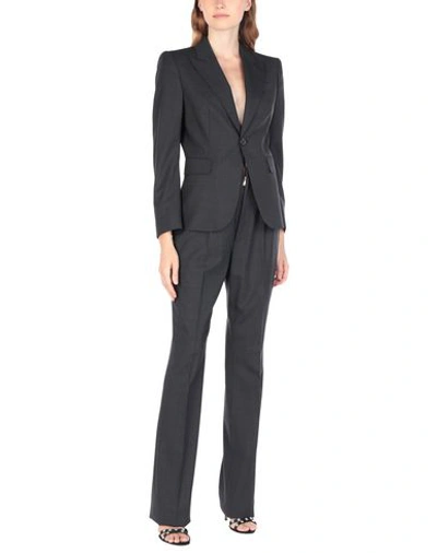Shop Dsquared2 Women's Suits In Steel Grey