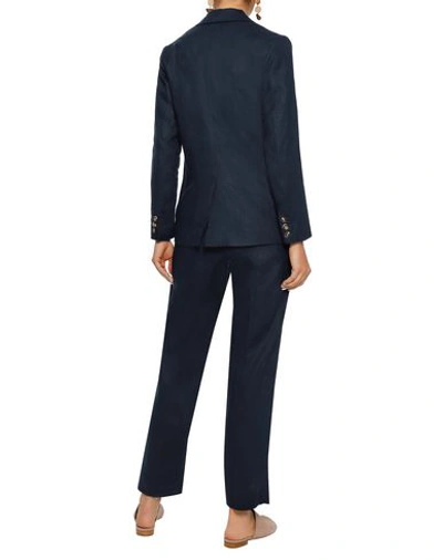 Shop Iris & Ink Suit Jackets In Dark Blue