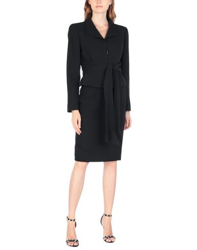 Shop Valentino Suit In Black