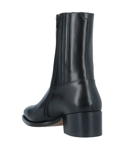 Shop Dsquared2 Man Ankle Boots Black Size 8.5 Calfskin