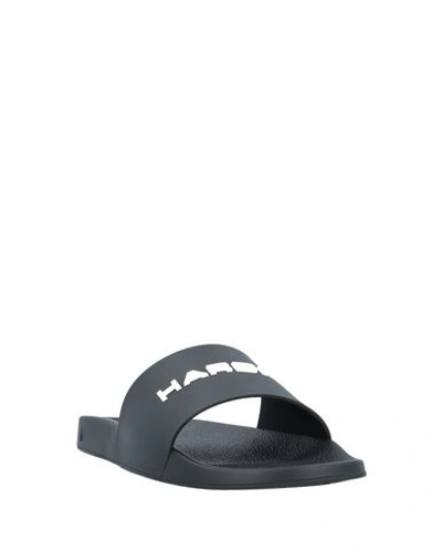 Shop Dior Sandals In Black