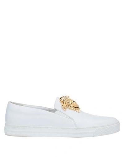 Versace Loafers In White ModeSens