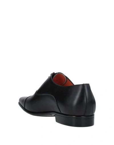 Shop Santoni Laced Shoes In Black