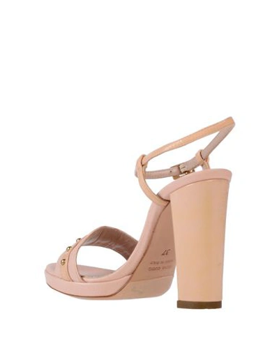 Shop Versace Jeans Sandals In Pink