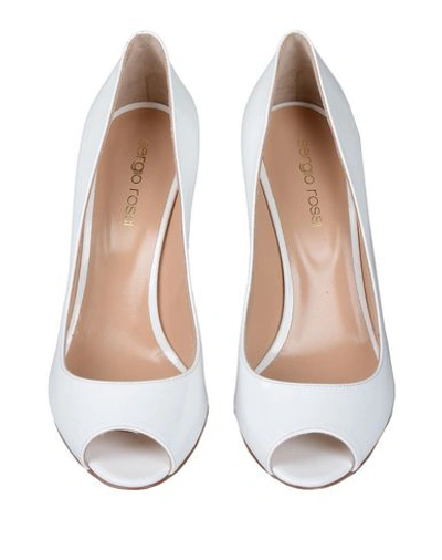 Shop Sergio Rossi Pumps In White