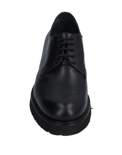 Shop Anna F Laced Shoes In Black