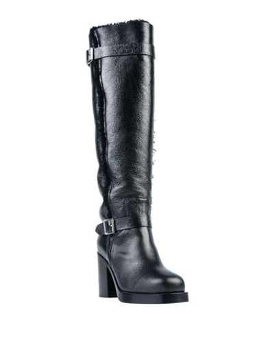 Shop Dior Woman Boot Black Size 7 Calfskin