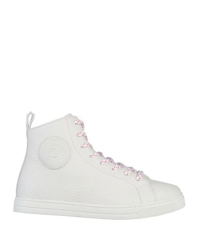 Shop Fendi Sneakers In White