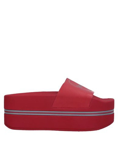 Shop Ash Sandals In Red