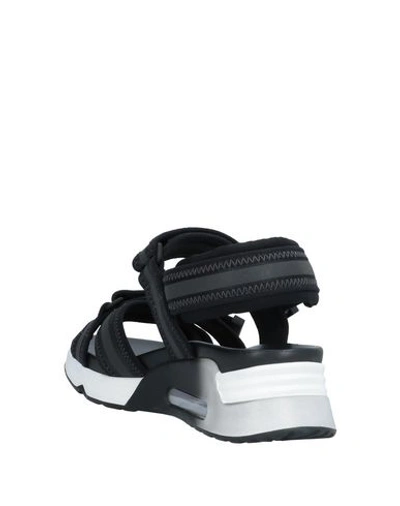 Shop Ash Sandals In Black