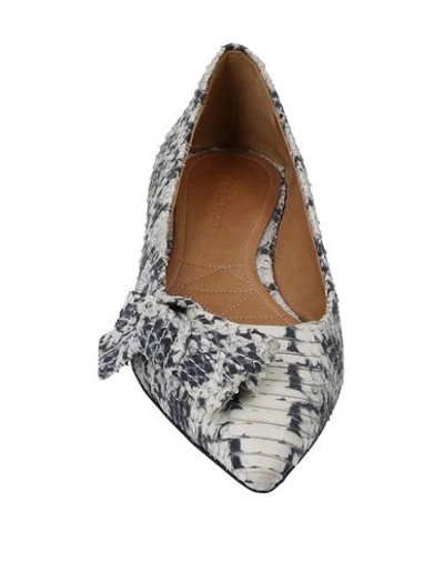 Shop Isabel Marant Ballet Flats In Beige