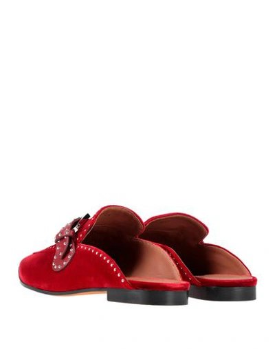 Givenchy Mules In Red