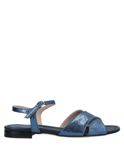 Shop Anna F Sandals In Blue