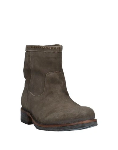 Shop Fiorentini + Baker Ankle Boot In Military Green