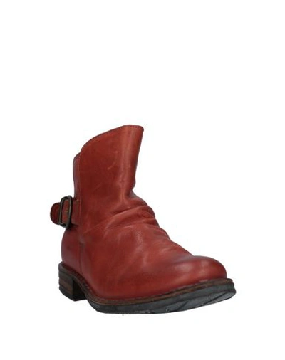 Shop Fiorentini + Baker Ankle Boot In Brick Red