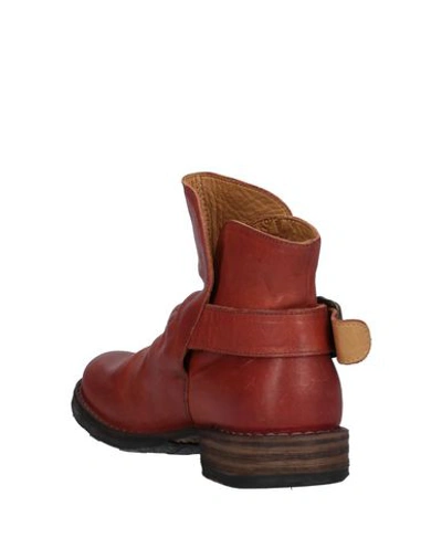 Shop Fiorentini + Baker Ankle Boot In Brick Red