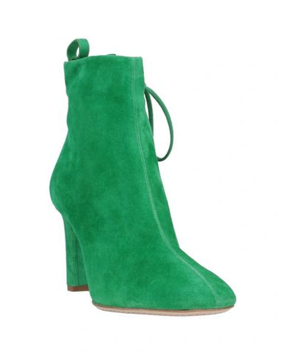 Shop Santoni Edited By Marco Zanini Ankle Boot In Green