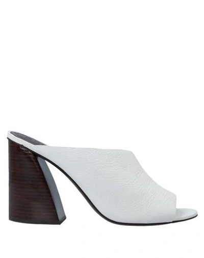 Shop Mercedes Castillo Sandals In White