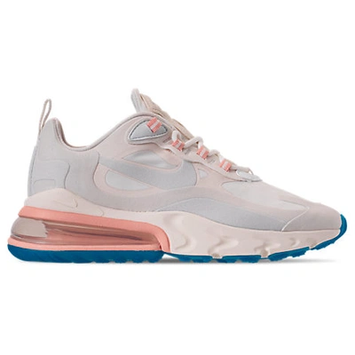 Shop Nike Women's Air Max 270 React Casual Shoes In White