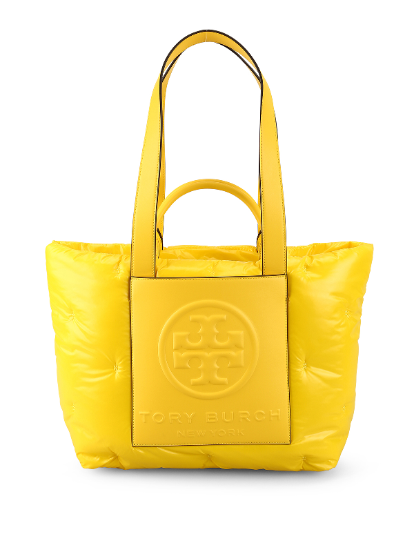 tory burch quilted nylon tote