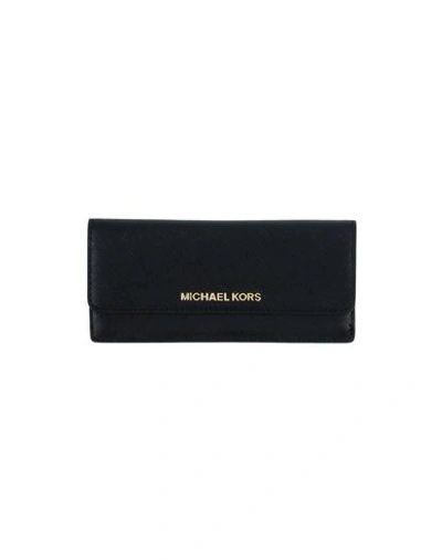 Shop Michael Michael Kors Wallet In Black