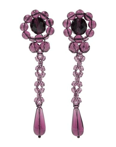 Shop Ben-amun Earrings In Purple