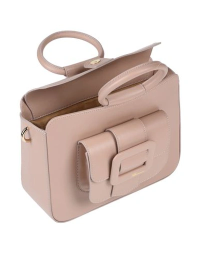 Shop Blumarine Handbags In Pale Pink