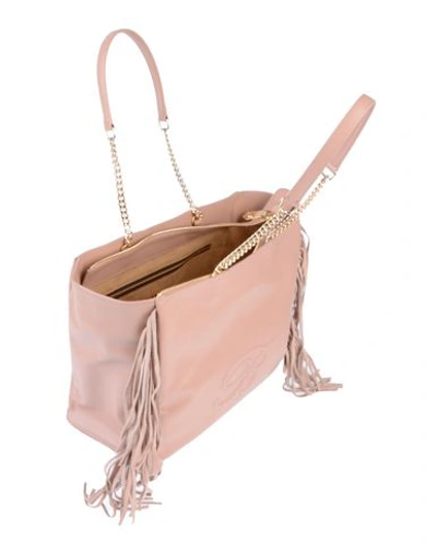 Shop Blumarine Shoulder Bag In Pale Pink