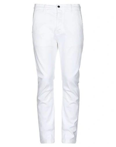 Shop Grey Daniele Alessandrini Pants In White