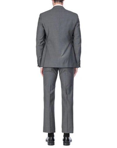 Shop Etro Suits In Grey